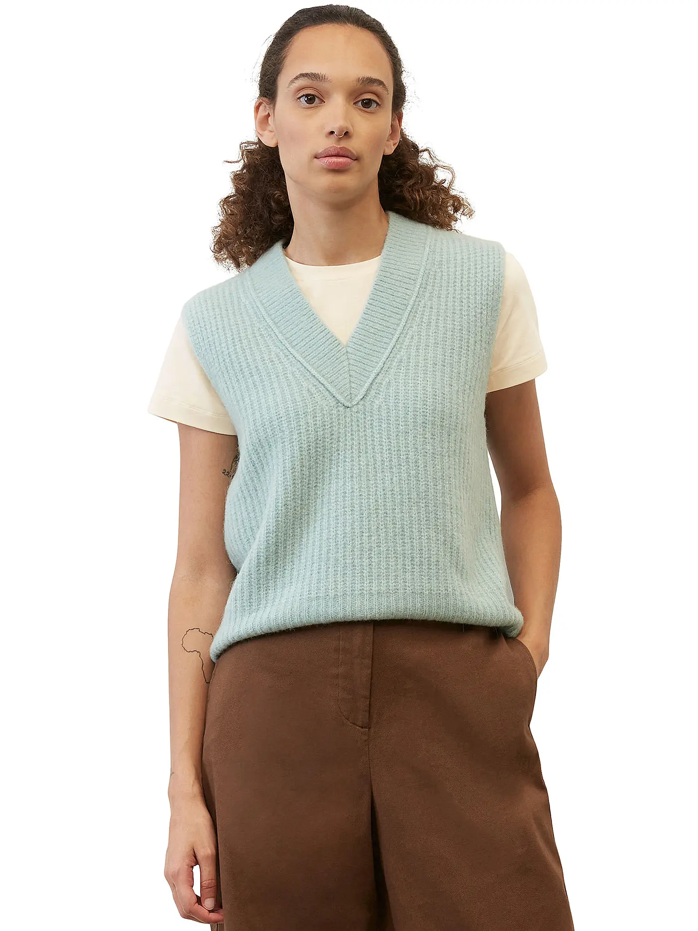 MARC O'POLO | Pullunder | hellblau